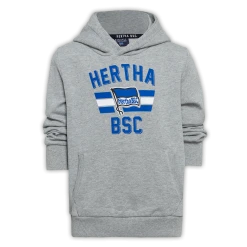 Indien Hoodie Kinder Hertha BSC Grau