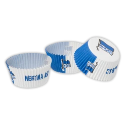 China Muffinförmchen Hertha BSC 40er Set
