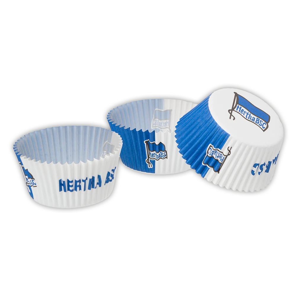 China Muffinförmchen Hertha BSC 40er Set