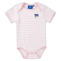 Cotton-n-more GmbH Baby Body Rosa-weiss