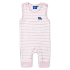 Cotton-n-more GmbH Strampler Rosa-weiss