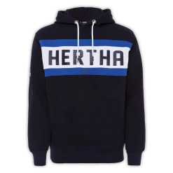 Cotton-n-more GmbH Hoodie Bruststreifen Hertha BSC Kinder
