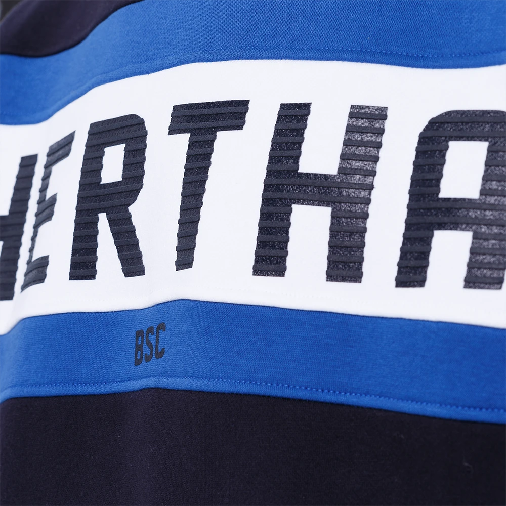Cotton-n-more GmbH Hoodie Bruststreifen Hertha BSC Kinder – Bild 3
