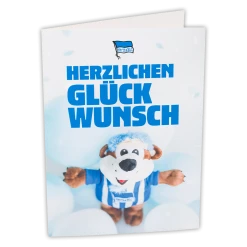 Trade Con GmbH Grußkarte Herzlichen Glückwunsch Kids