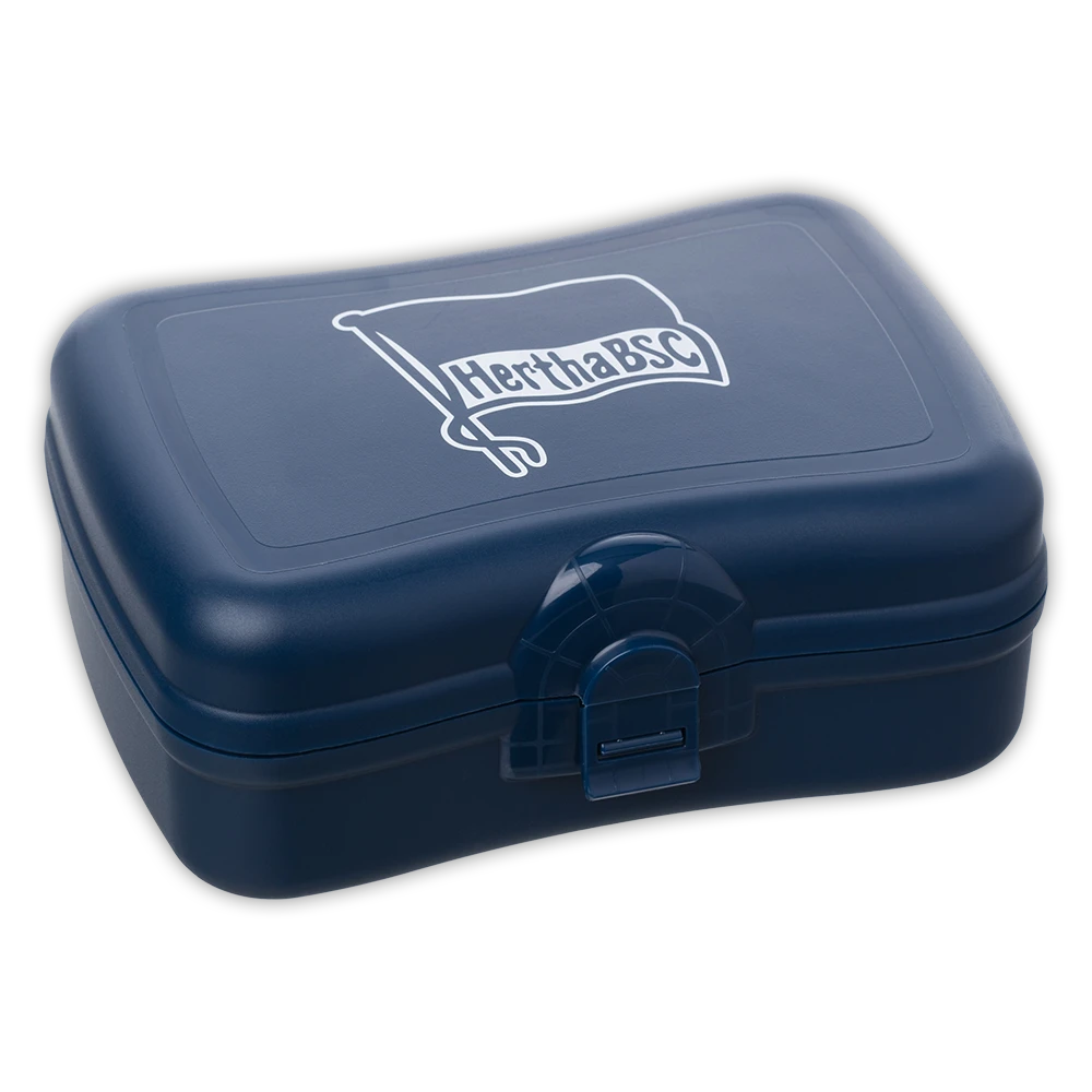 Hertha BSC, Koziol Ideas For Friends GmbH Brotdose Logo Navy