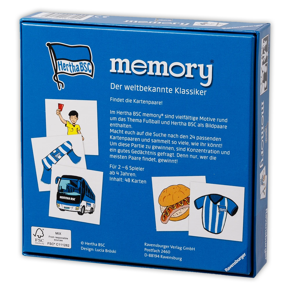 Deutschland Memory Hertha BSC – Bild 3