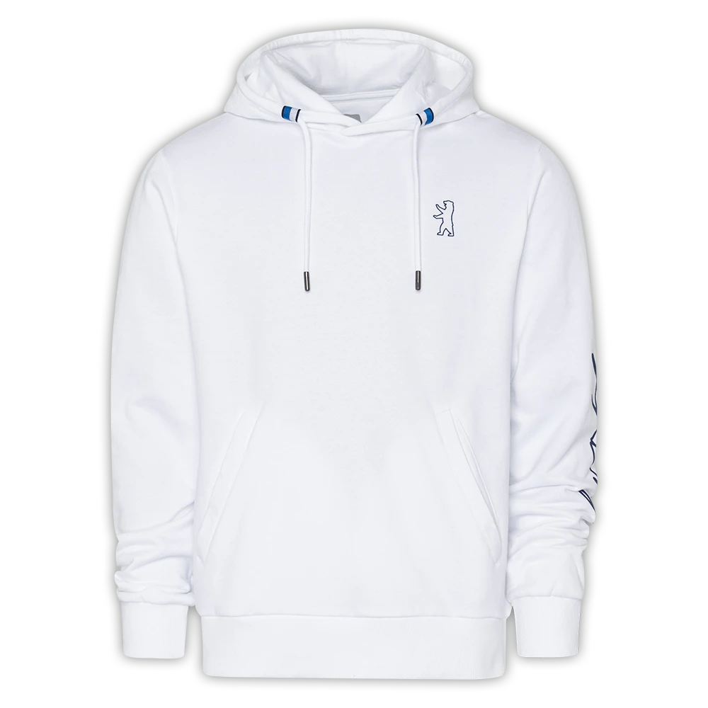 MBA-SOLUTIONS GmbH Hoodie Schriftzug Weiß