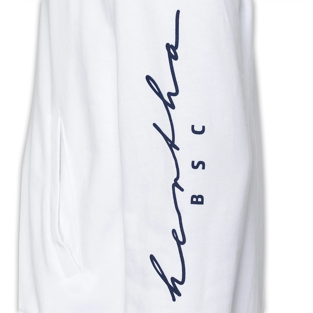 MBA-SOLUTIONS GmbH Hoodie Schriftzug Weiß – Bild 4