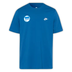 T-Shirt Nike Blau-weiss