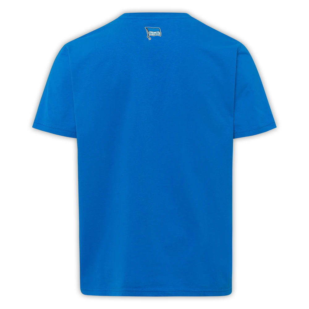 MBA-SOLUTIONS GmbH T-Shirt Hertha BSC College Blau – Bild 2