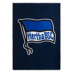 VertriebsArena GmbH Fleecedecke Logo Navy