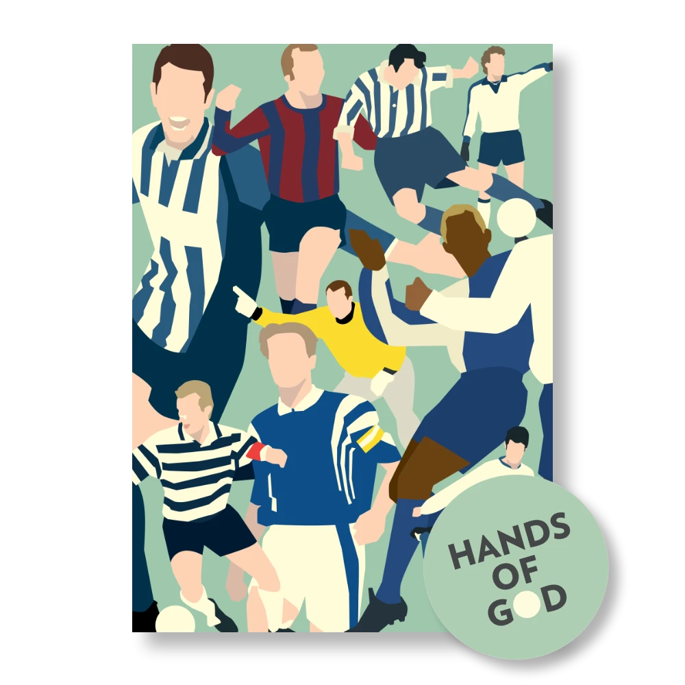 Hands Of God GbR HANDS OF GOD Poster Hertha-Clash