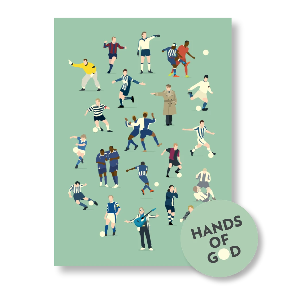 Hands Of God GbR HANDS OF GOD Poster Hertha-Legends