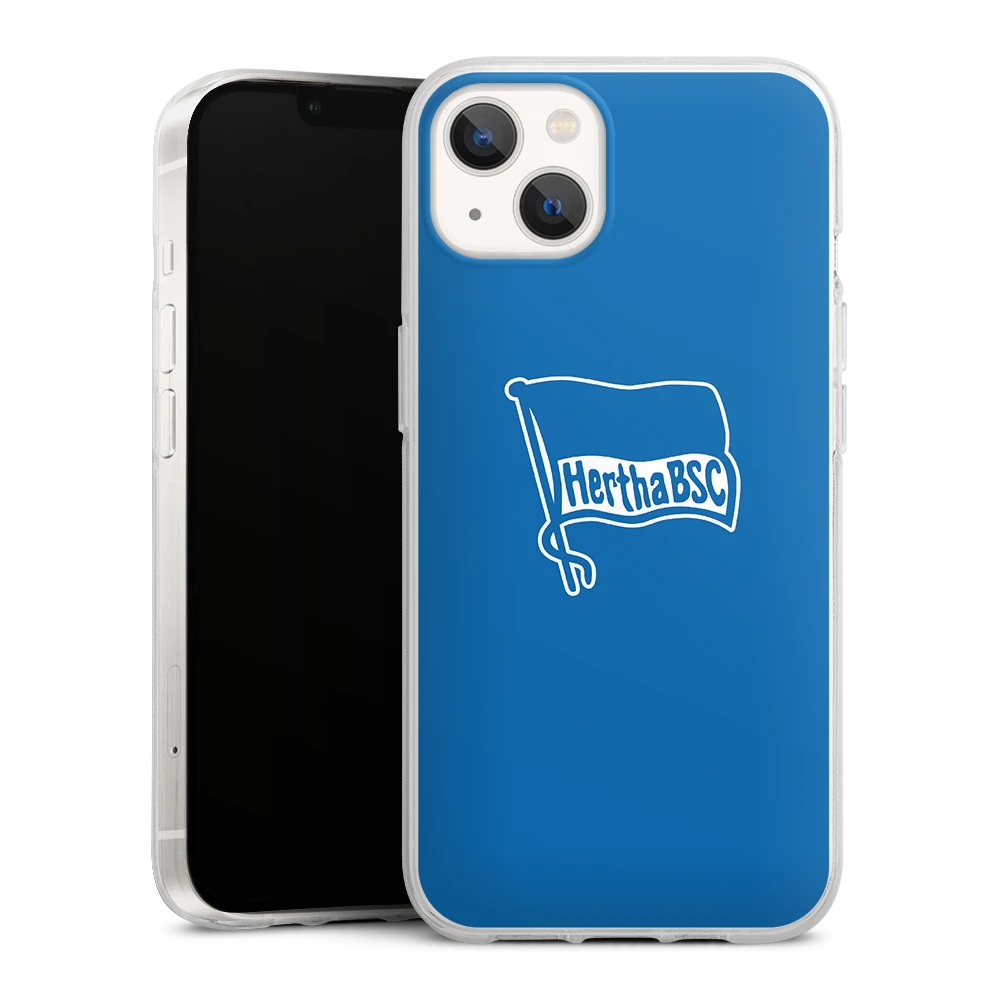 DeinDesign GmbH IPhone 13 Silikon-Case Fahne Pur