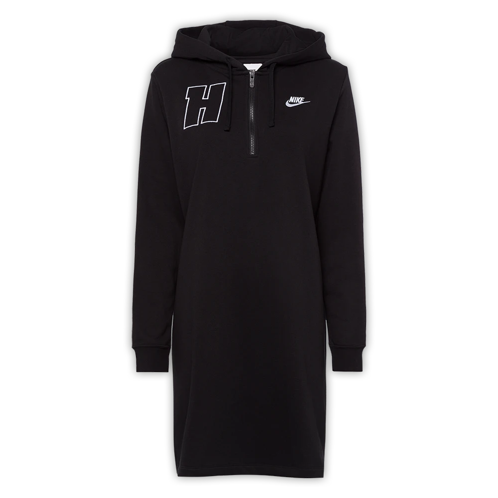 Nike Hoodiekleid Black & White