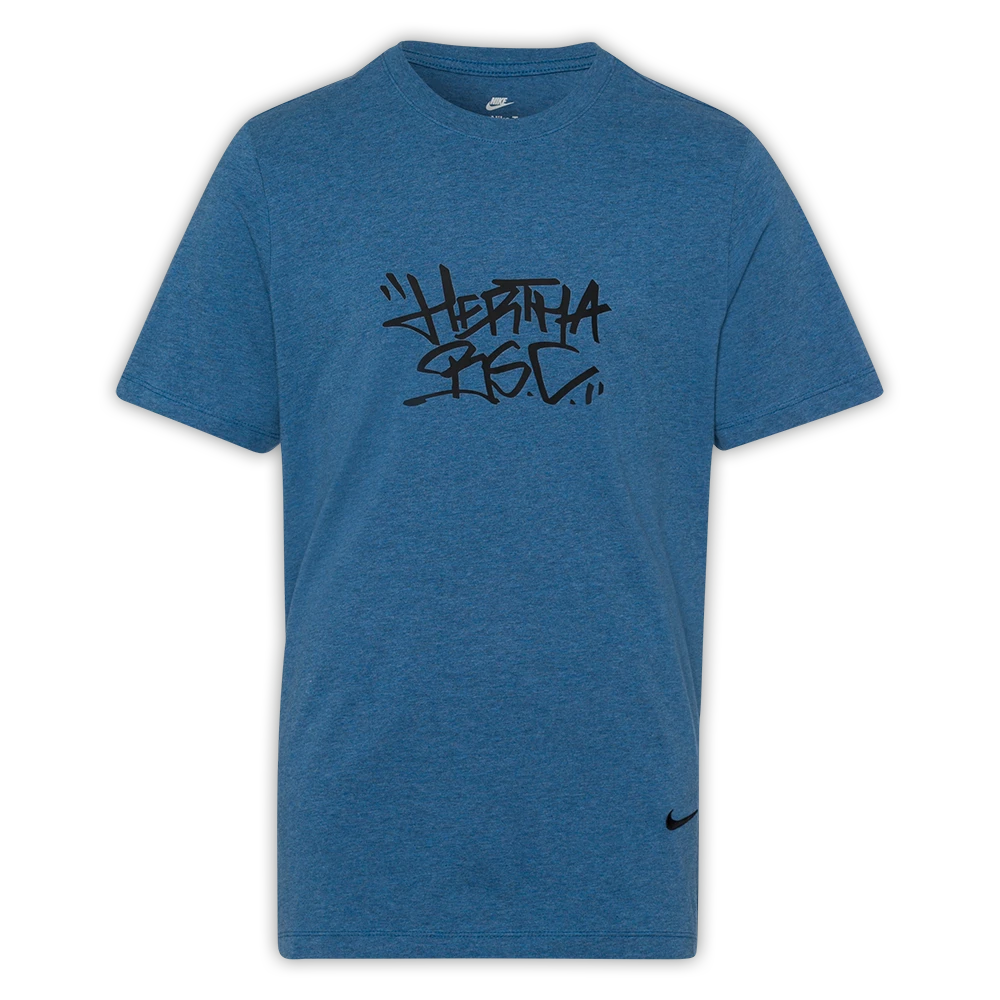 Nike T-Shirt Tag Hertha BSC Blau-melange