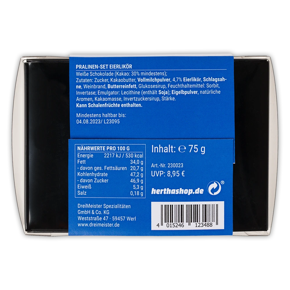 Deutschland Pralinen-Set Eierlikör – Bild 2