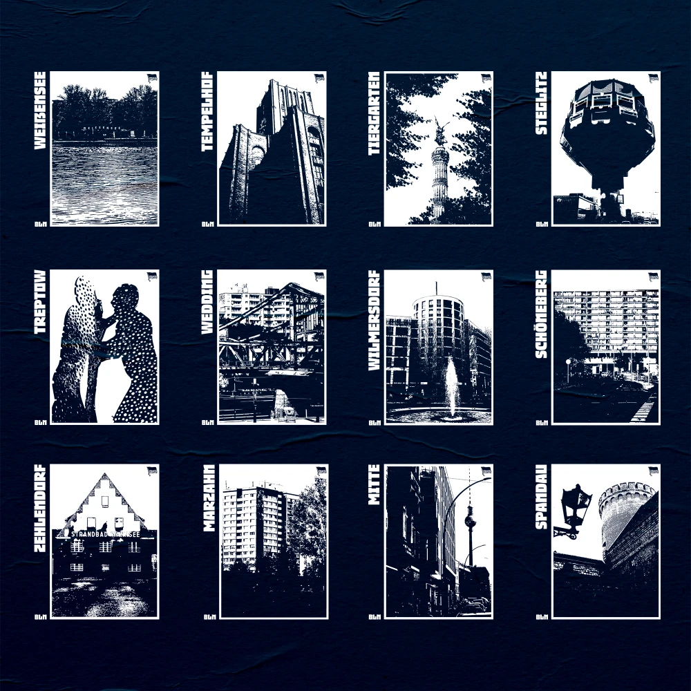 Nike T-Shirt Bezirke BLN Damen – Bild 5