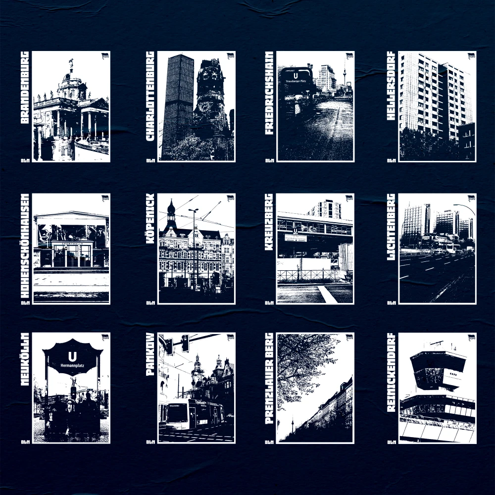 Nike T-Shirt Bezirke BLN Damen – Bild 4